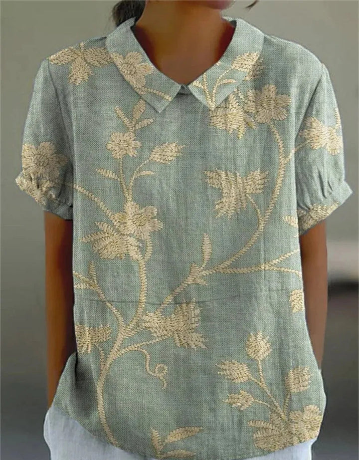 Elena | Floral Blouse