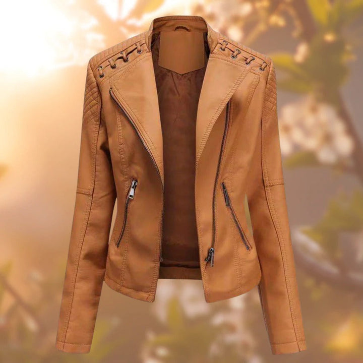 Delilah | Classic Leather Jacket