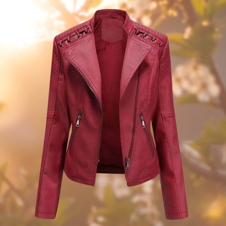 Delilah | Classic Leather Jacket