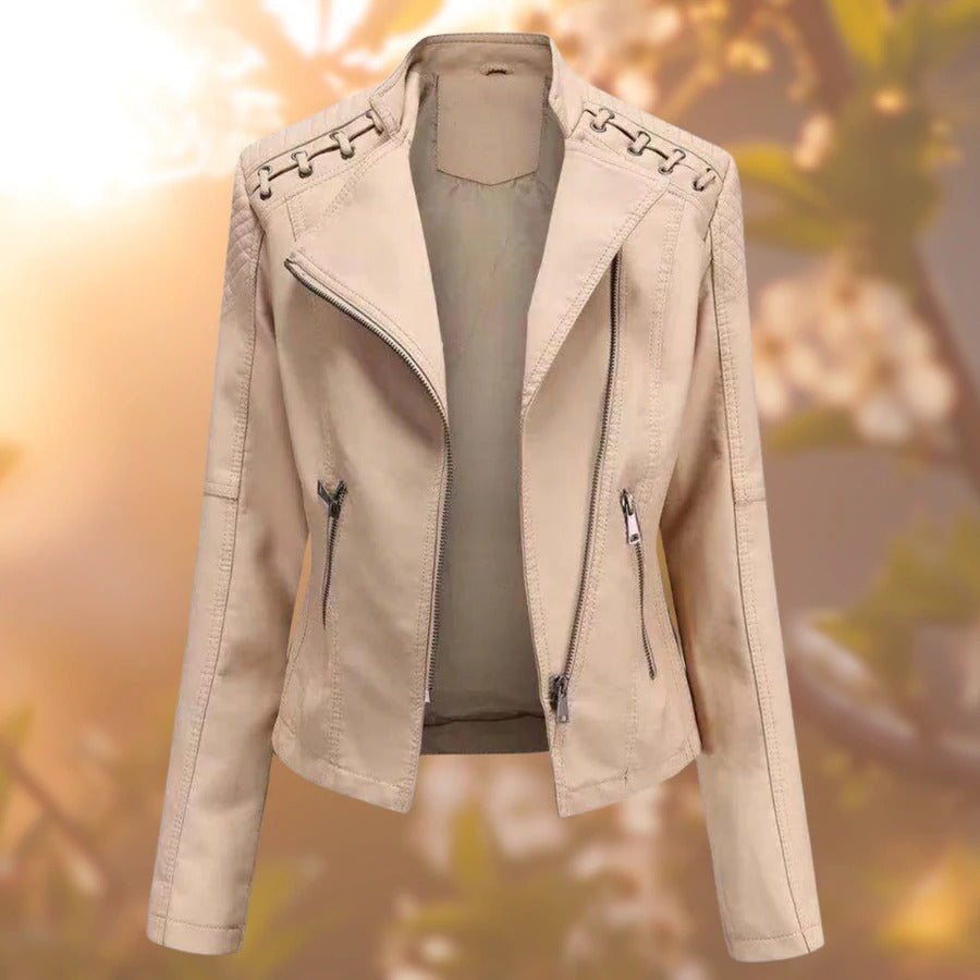 Delilah | Classic Leather Jacket