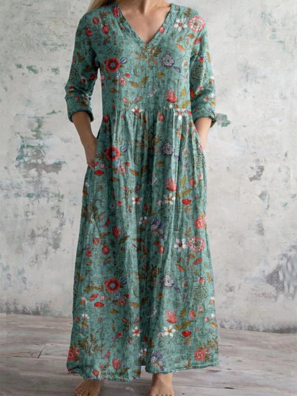 Elaria | Floral Maxi Dress
