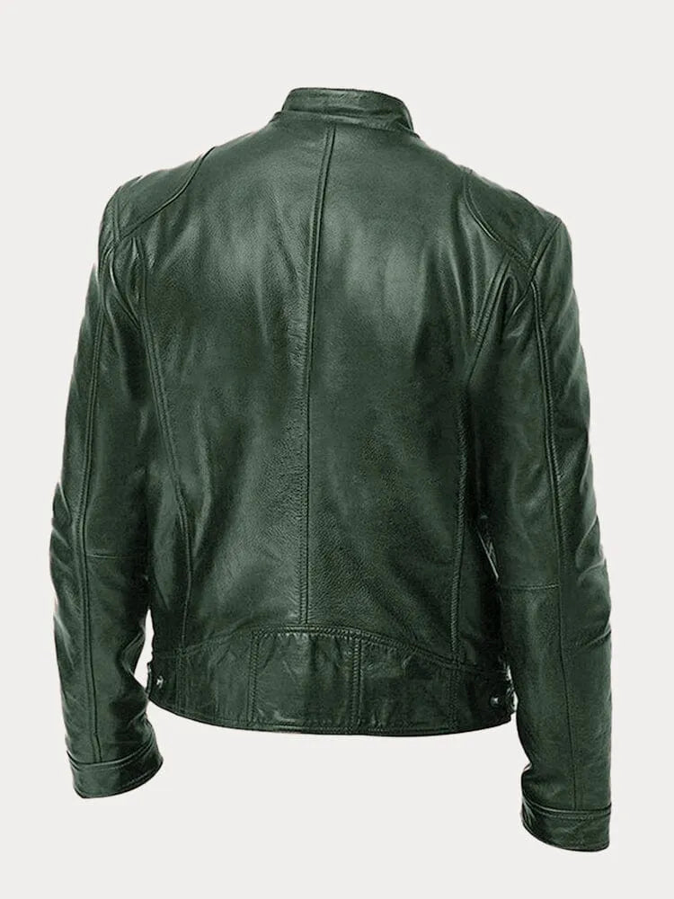 Ethan | Classic Leather Jacket