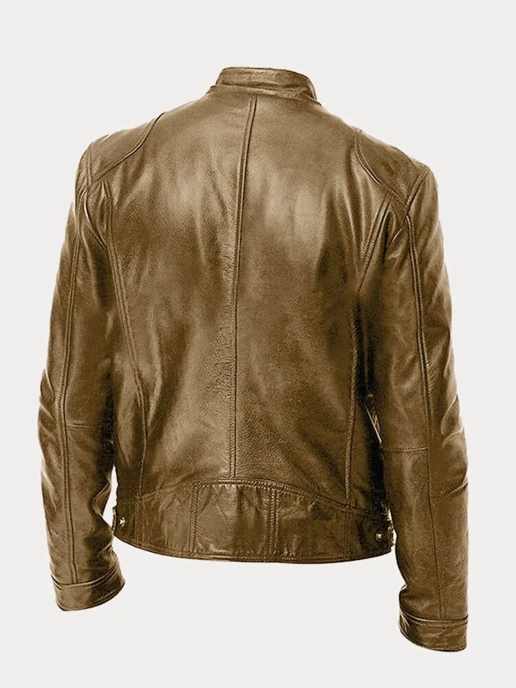 Ethan | Classic Leather Jacket