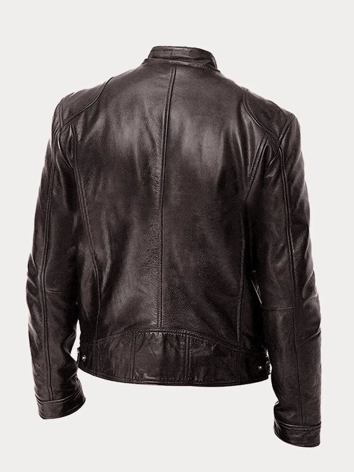 Ethan | Classic Leather Jacket