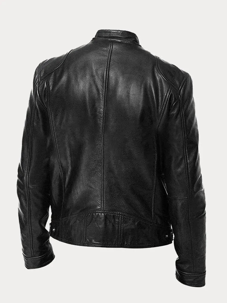 Ethan | Classic Leather Jacket