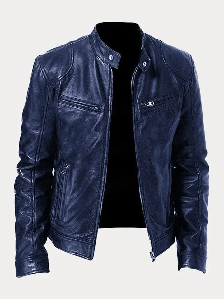 Ethan | Classic Leather Jacket