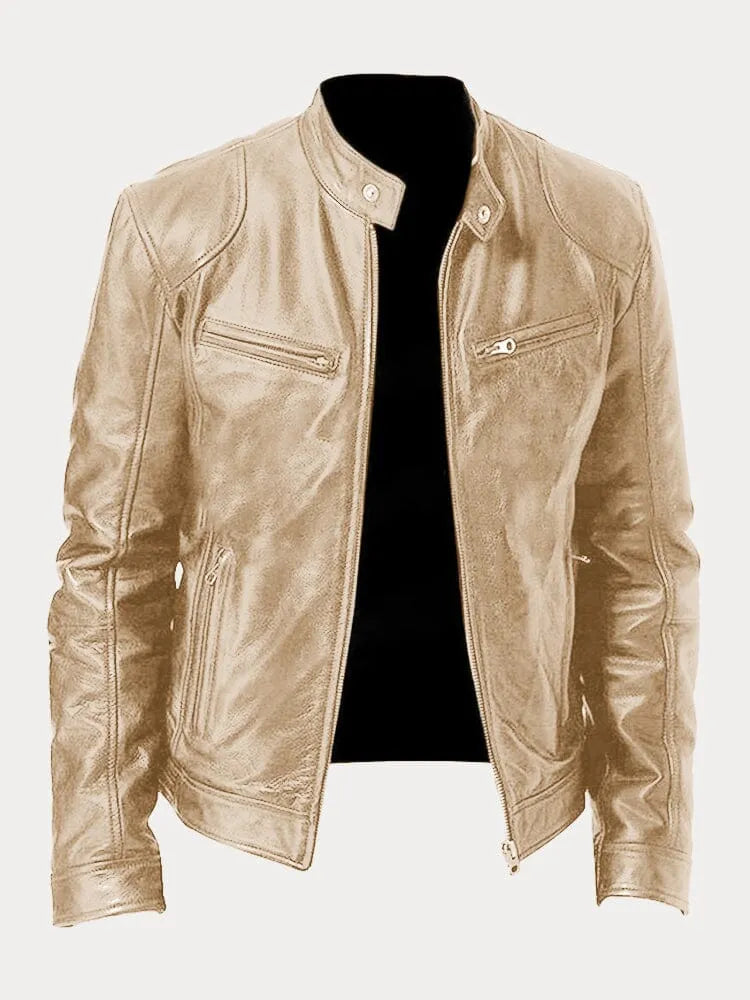 Ethan | Classic Leather Jacket