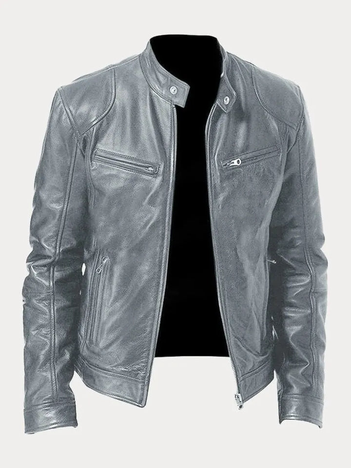 Ethan | Classic Leather Jacket