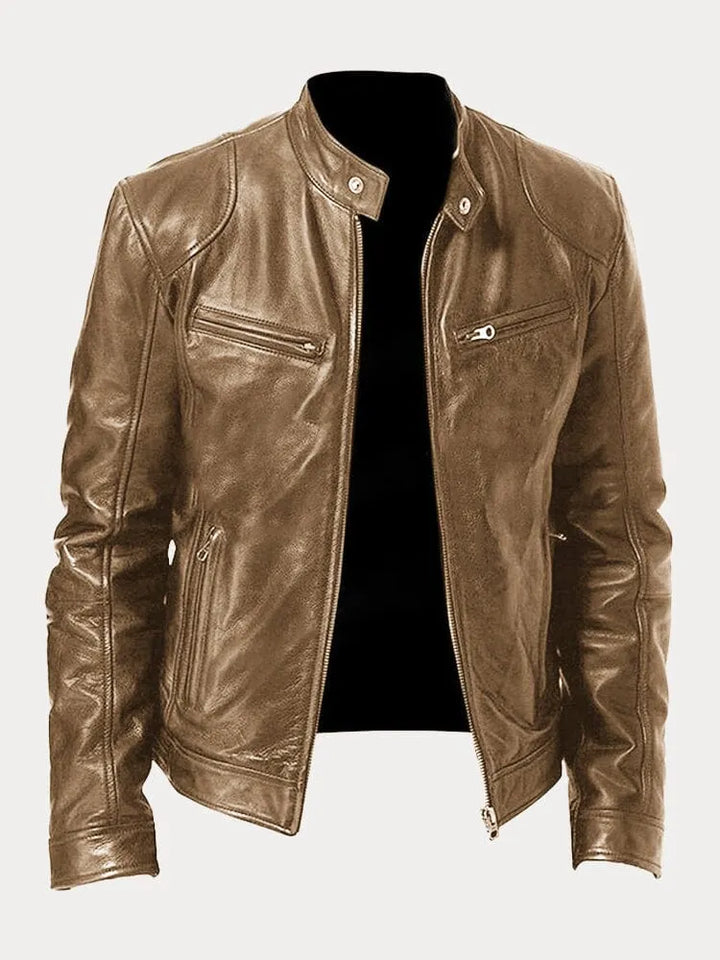 Ethan | Classic Leather Jacket