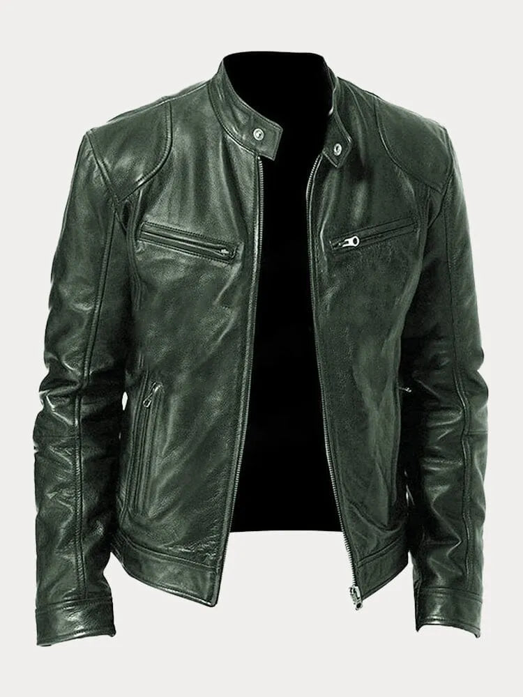 Ethan | Classic Leather Jacket