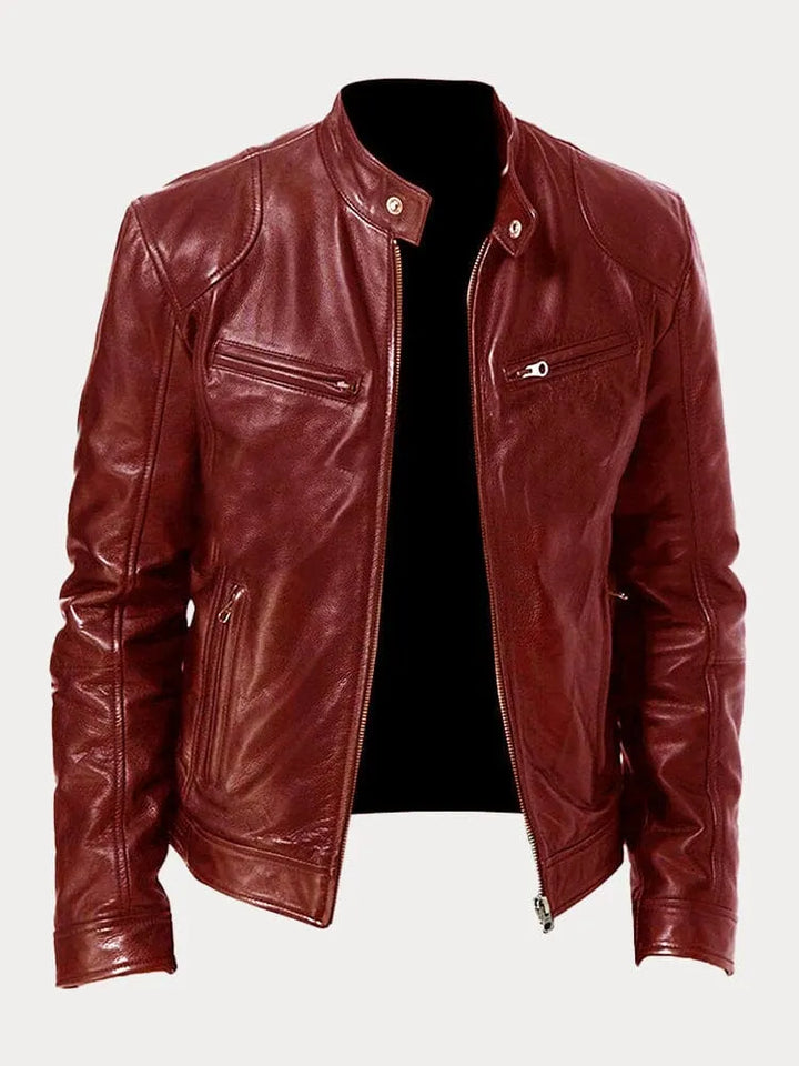 Ethan | Classic Leather Jacket