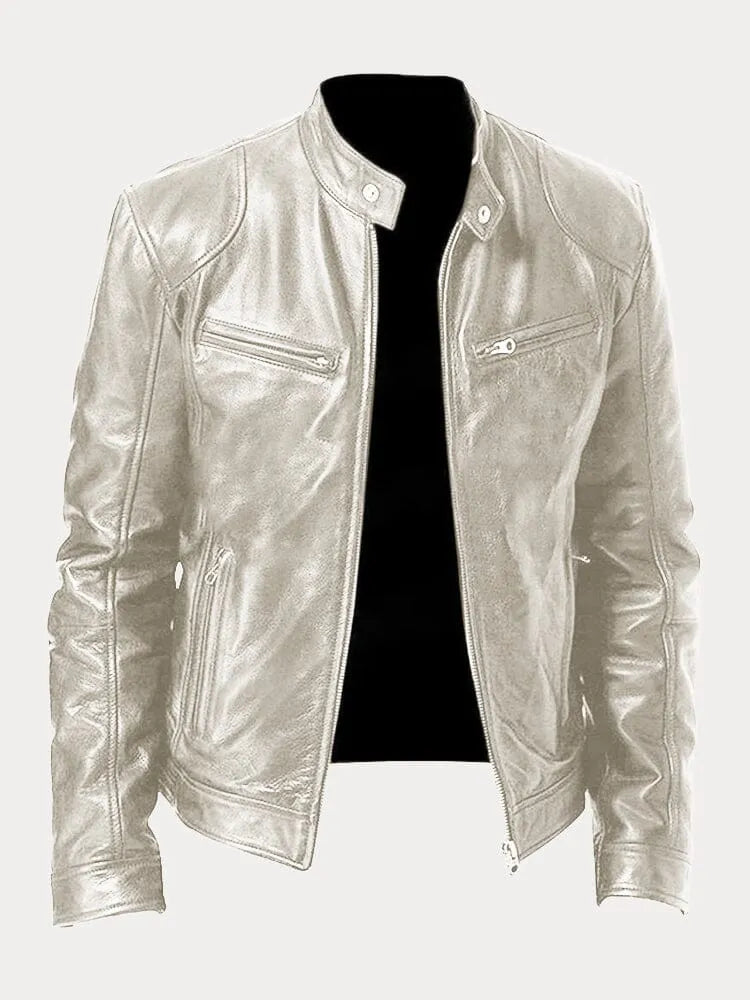 Ethan | Classic Leather Jacket