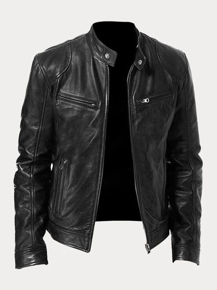 Ethan | Classic Leather Jacket