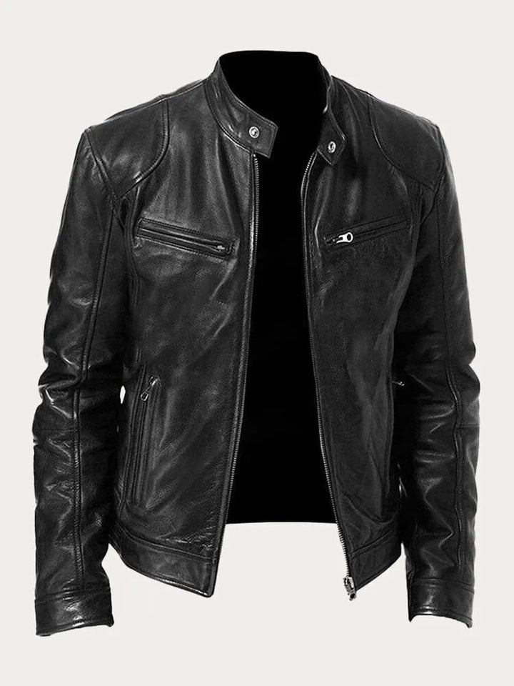 Ethan | Classic Leather Jacket